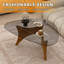 Table basse avec plateau en verre-522724002
