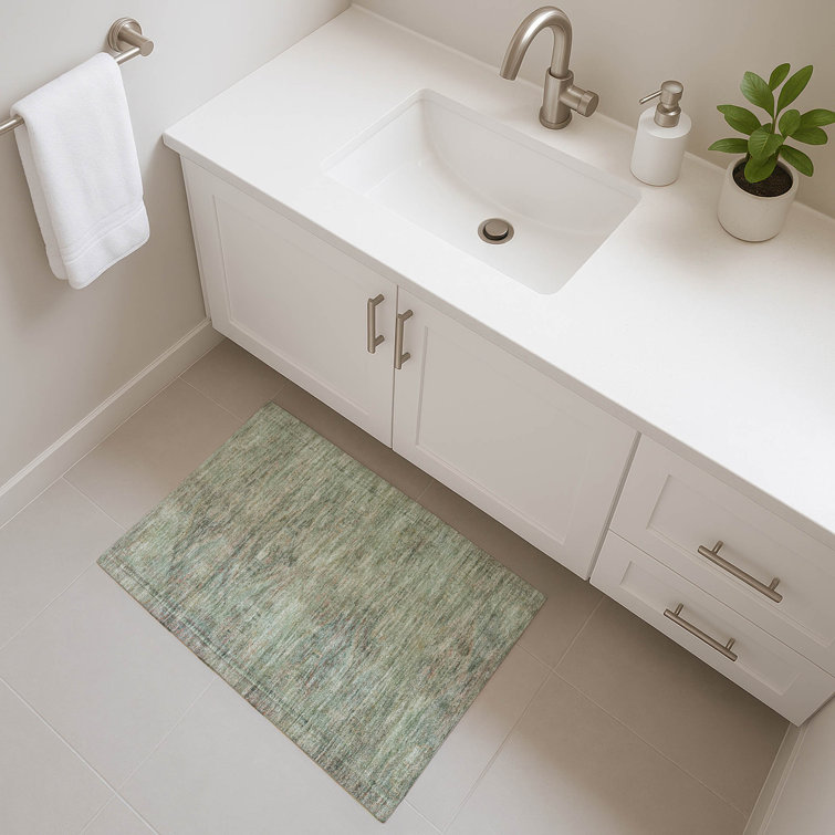 Premium Machine Washable Marasco AMF1631 Global Rug
