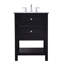Ensemble de meuble-lavabo simple 24 po Bonsai-1379133763