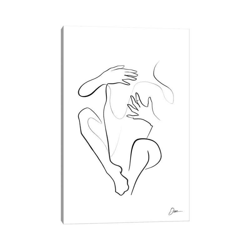 Eros No 5 by Dane Khy - Wrapped Canvas Print, 101.6 cm H x 66.04 cm W x 1.91 cm D