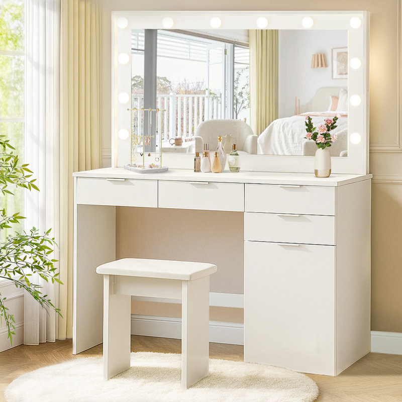 Comfort Dressing Table with Mirror