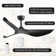 Kemp 52" 3 -ABS-Blade Propeller Modern Ceiling Fans no Light and with Remote Control
