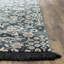Tapis turquoise / crème Bristol Point-19263460