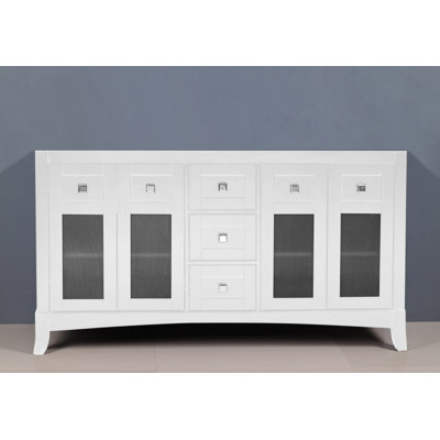 Ensemble de meuble-lavabo double 61 po Peden