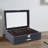 12.6" 12 Slot Wood Pen Display Box 2 Layers Fountain Pen Collector Case