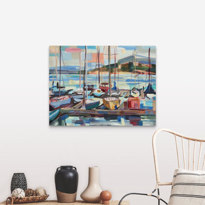 " Leschi Evening " by Brooke Borcherding Painting Print