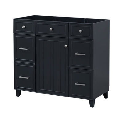 Base de meuble-lavabo simple 35,4 po seulement