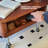Solid Wood Rectangular Coffee Table-111944047