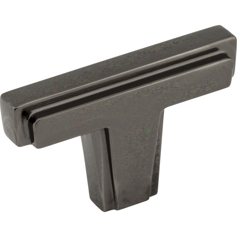 Lexa Bar Knob, Black Nickel