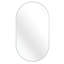 Miroir ovale mural en métal-1667419000