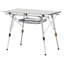 Couche de maille pliante en aluminium pour table de camping