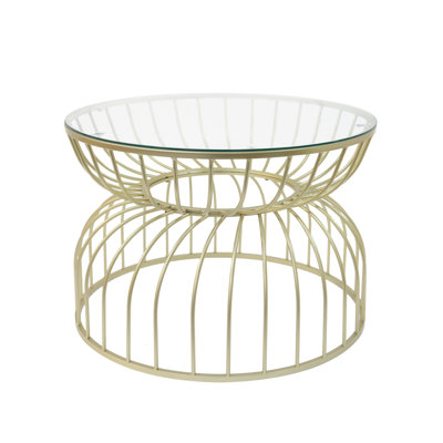 Serrena Golden Coffee Table
