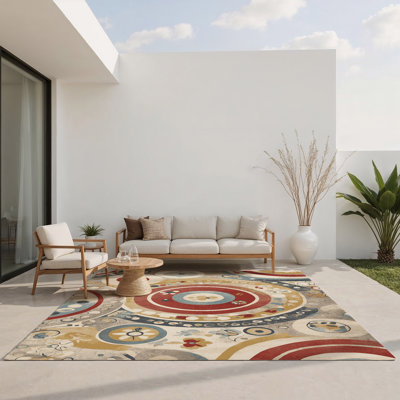 Tapis intérieur et extérieur Quirky Dash