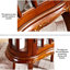 Console noyer massif et bois manufacturé
