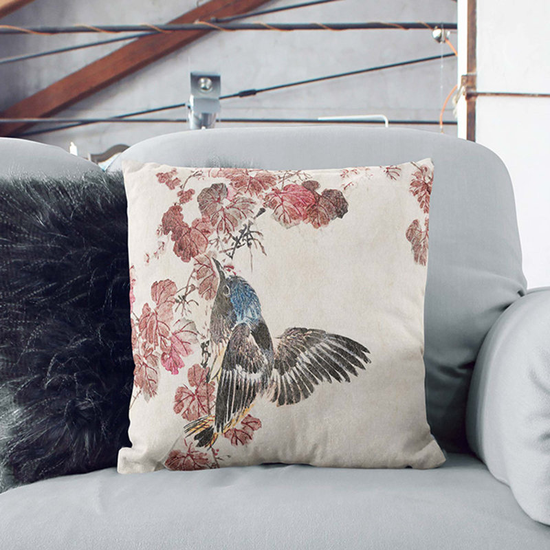 Square Throw Cushion, 40 x 40 cm, Black