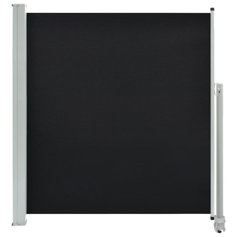 Dakota Fields 3cm W Retractable Side Awning, Black