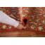 Tapis orange traditionnel en laine orange 3 x 6