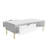 Mid-Century Modern Coffee Table with Double Drawers-1723451471