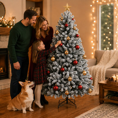 5.91' H Artificial Fir Christmas Tree