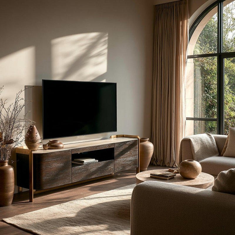 Unfinished TV Stand for TVs up to 58"