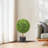24" Artificial Boxwood Topiary in Pot-132569596