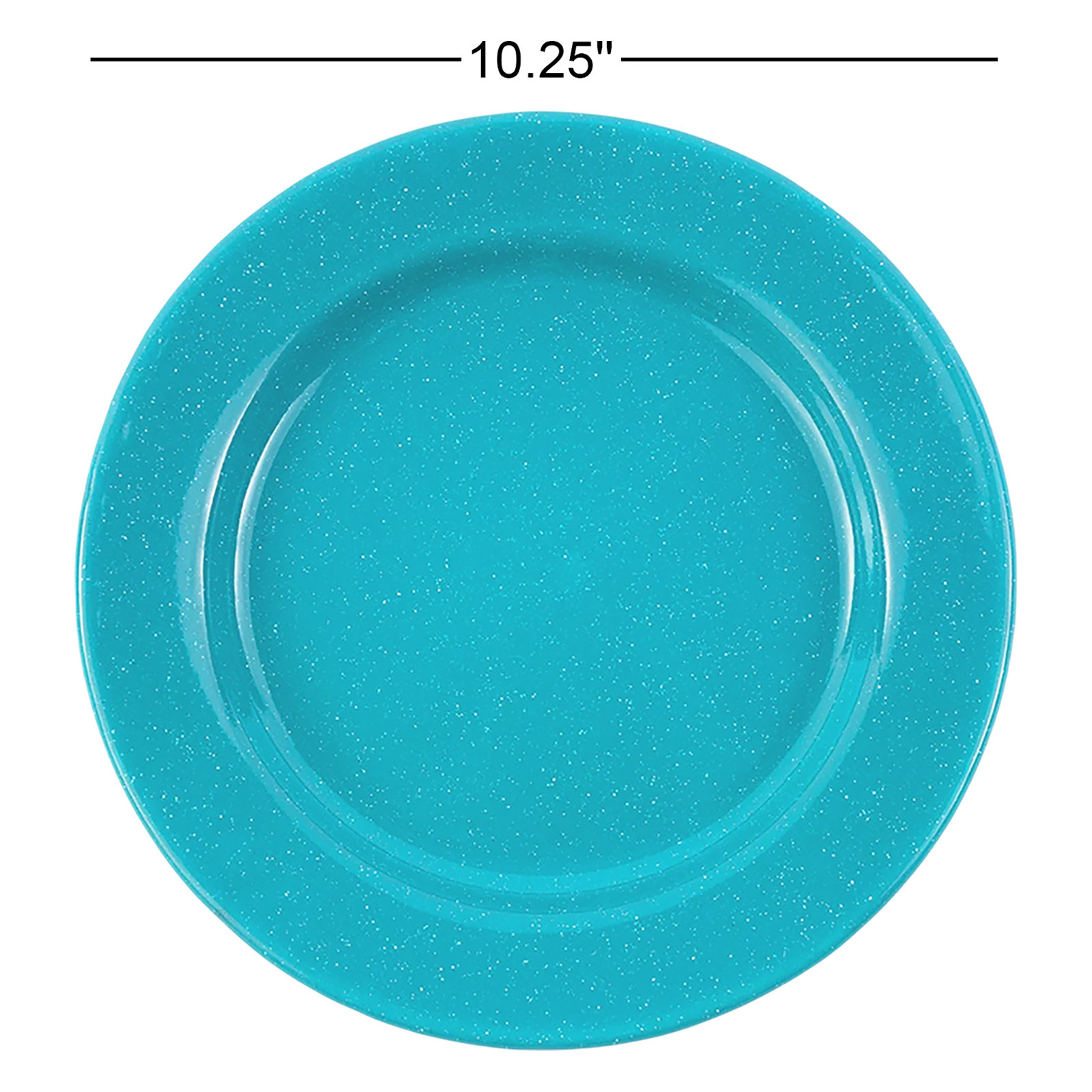 Stinson 10" Dinner Plate, Turquoise