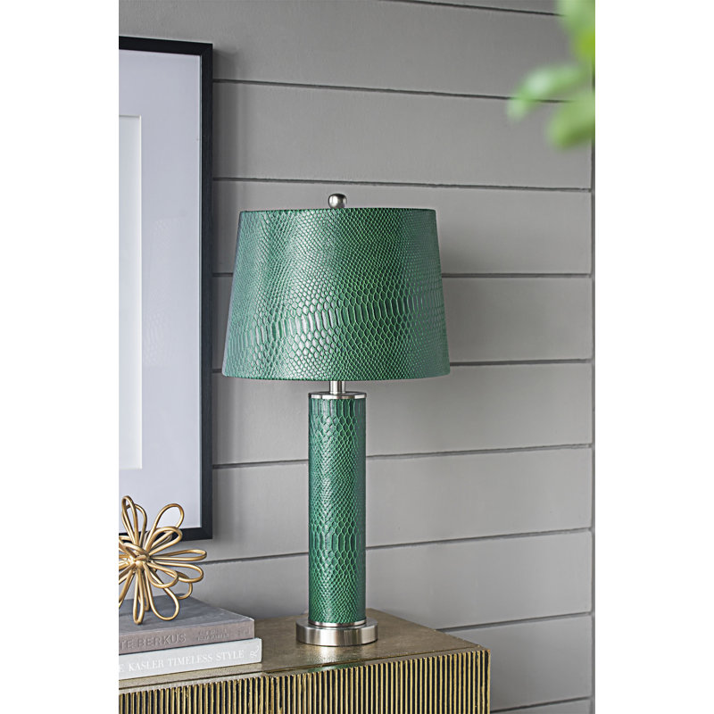 Table Lamp - Leather Material