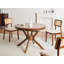 Extendable Oval Solid Wood Base Dining Table-60506371