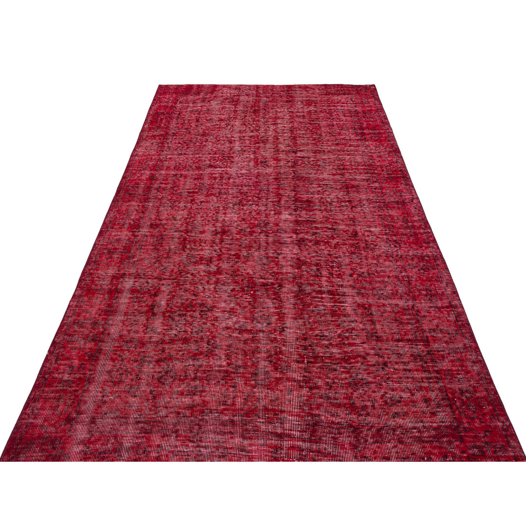 Round Grattan Hand Knotted Area Rug
