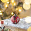 D3 "boules de Noël, boules de Noël suspendues en verre, ensemble de 12, pour des décorations de fêtes