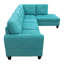Canapé modulaire et méridienne 3 pièces avec repose-pieds Jacksmith-2135215190-2111496041