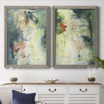 " Nature's Elements I " 2 - Pieces Painting Print