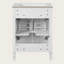 24" Bathroom Vanity with Ceramic Sink, 2 Soft-Close Doors, Tip-Out Drawer, Organizers-588075542-588075541