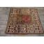 Antique Bergama Turkish Medallion Knotted Rug