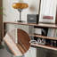 Solid wood TV cabinet in living room-106954763