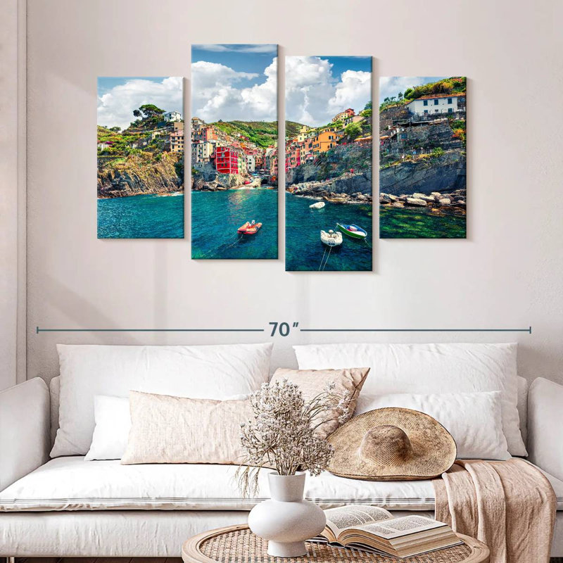 Nicci Seaside Riomaggiore, 32" H x 52" W
