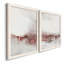 Soft Waves I - ensemble de 2 peintures sur toile encadrées-738153832-738153815