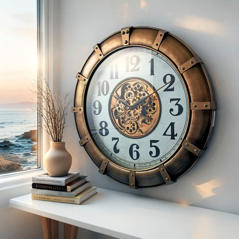 Metal Wall Clock
