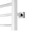 Chauffe-serviettes Metropolitan, poli, double connexion, 10 barres
