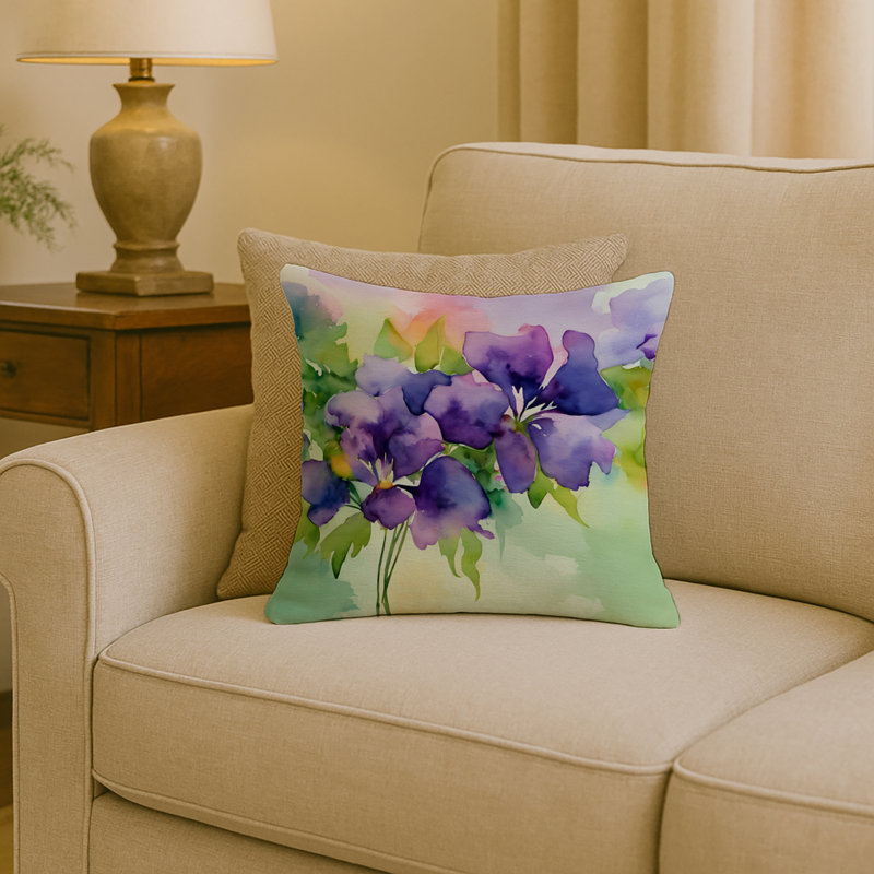 Coussin New Jersey, Carré 18 po
