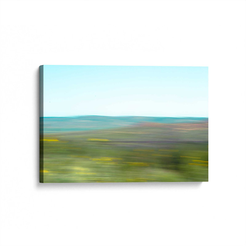 «Mountain Blur II» par Sonja Quintero, reproduction d'art sur toile, H 30 po x l 40 po