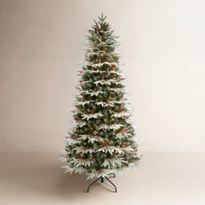 78' Lighted Artificial Fir Christmas Tree