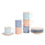 Porcelain Espresso Cup and Saucer