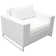 Ensemble modulaire gauche/droite avec coussins miami
