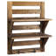 Shadybrook 2 Piece Bracket Shelf with Hooks-1854849170