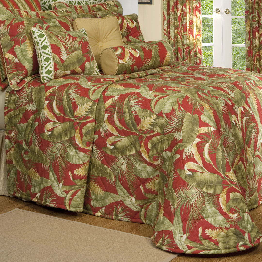 Captiva Tropical Cotton Floral Bedspread Thomasville At Home