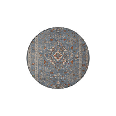 Machine Washable Gray Area Rug