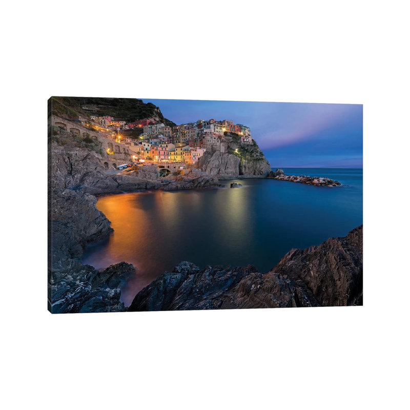 Manarola Lifestyle by Renee Doyle - Wrapped Canvas Gallery-Wrapped Canvas Giclée, 66.04 cm H x 45.72 cm W x 3.175 cm D