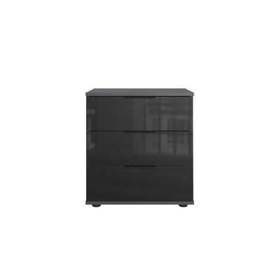 Ramont 52cm W Manufactured Wood Bedside Table