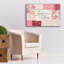  «Blooming Hearts 1» par Laura Marshall, art mural sur toile, 40 po x 26 po